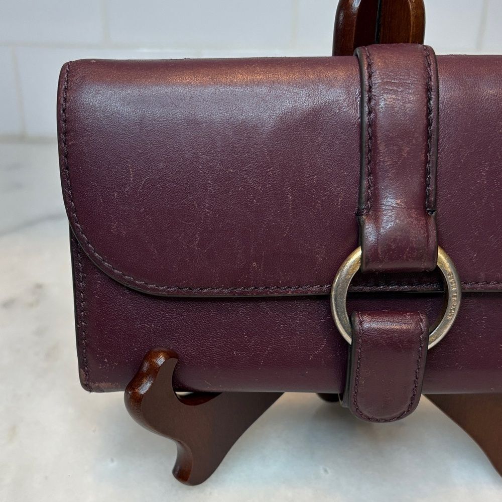 Michael Kors Wallet Leather Large Flap Closure Wallet Clutch - Picture 2 of 16
